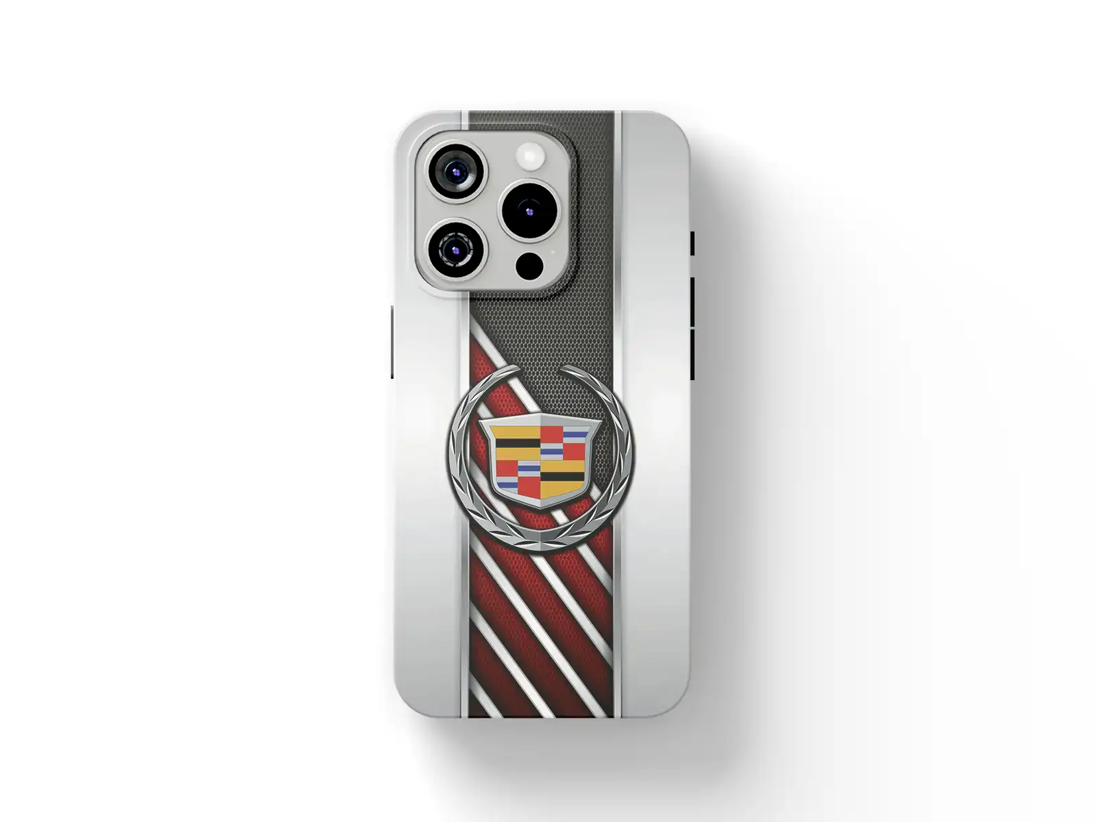 Cadillac Coque Silicone Smartphone Solide Résistante